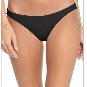 Robin piccone Black bikini bottoms